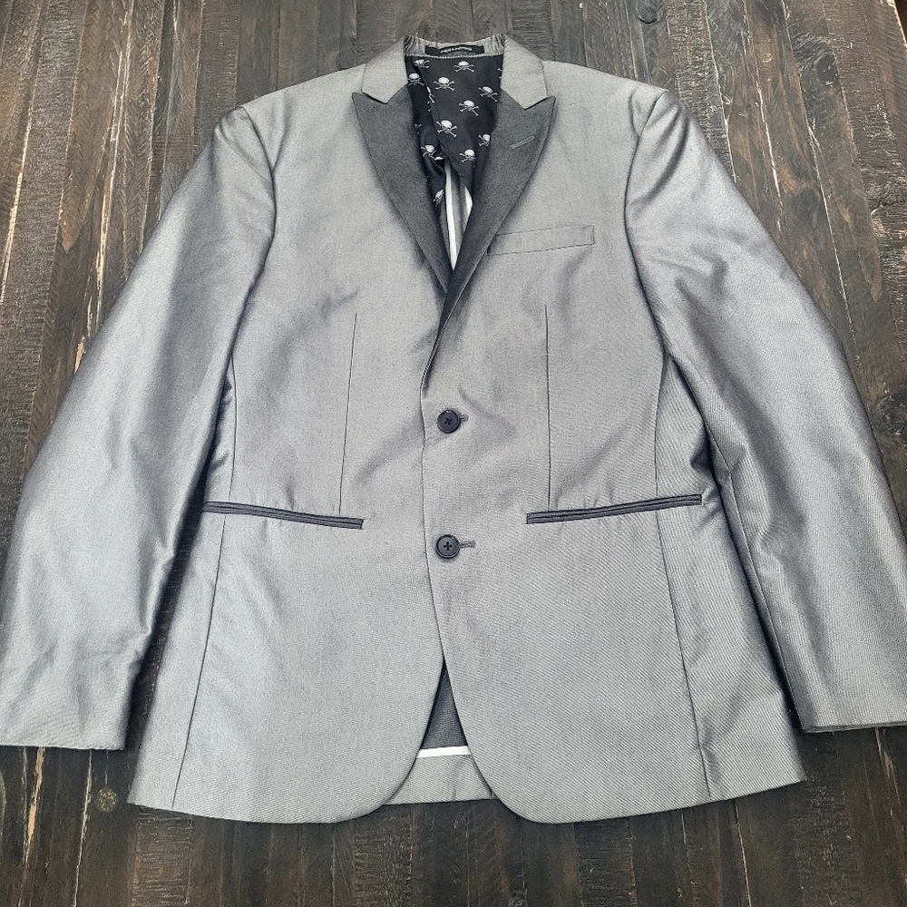 bar III Mens Slim-Fit Two Button Blazer Size Small 36S